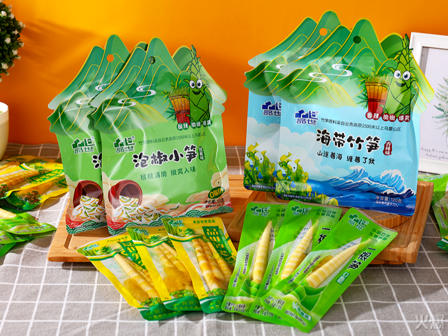 一口鲜脆唤醒自然活力！8868体育笋类零食跑出“亿”级市。